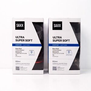Saxx 3XL Ultra Super Soft Everyday Boxer Brief with BallPark Pouch LOT OF 2 Camo